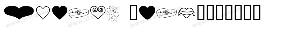 Hearts -BRK-字体转换